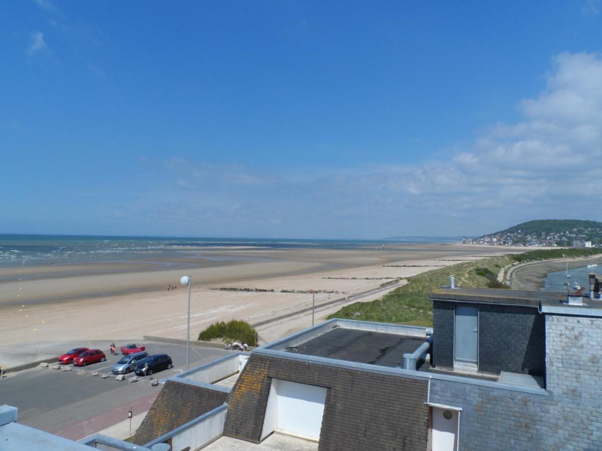 Appartement Avec Terrasse Panoramique, Acceptant Les Animaux, Parking - Fr-1-487-281 Cabourg Eksteriør billede