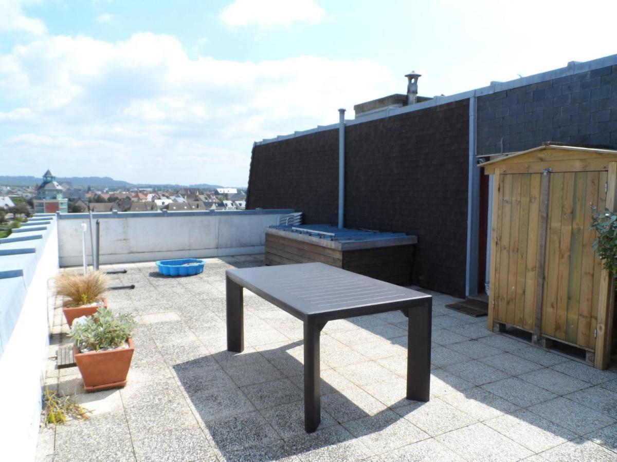 Appartement Avec Terrasse Panoramique, Acceptant Les Animaux, Parking - Fr-1-487-281 Cabourg Eksteriør billede